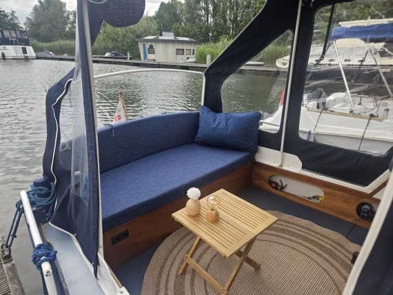 Sparren op het water
